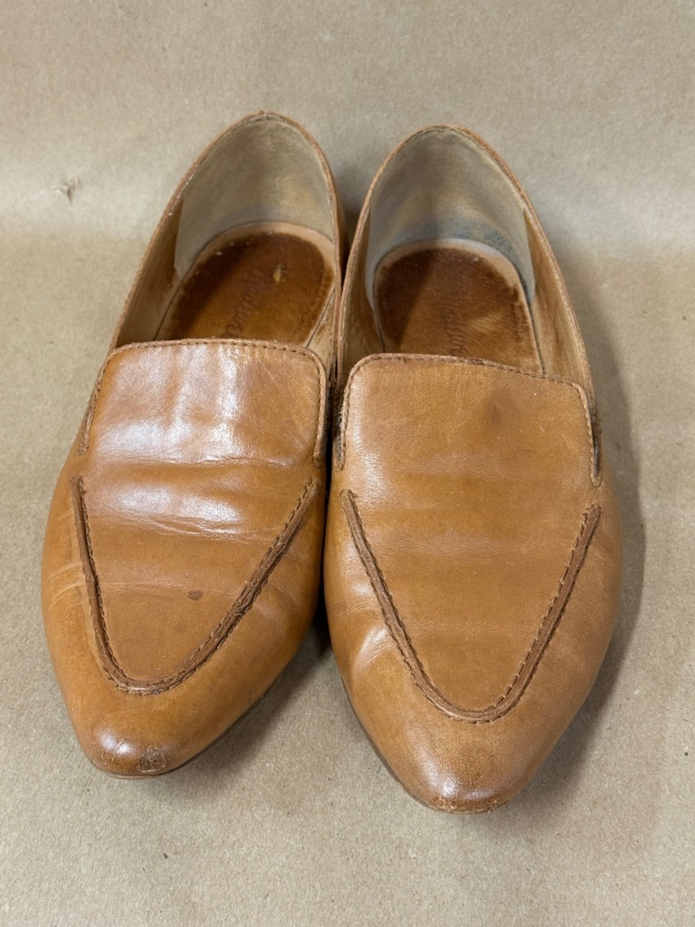 Madewell brown loafers